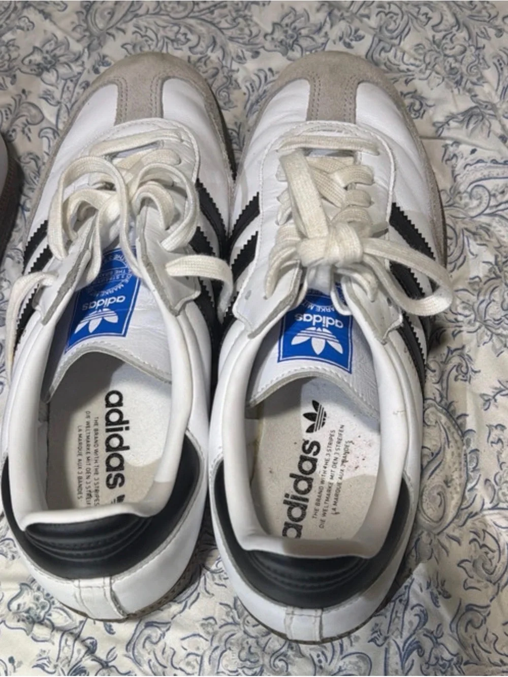 adidas leather low
